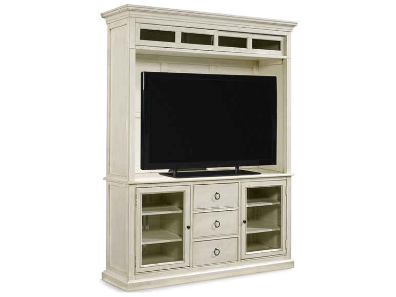 Universal Summer Hill 987968HE Entertainment Wall Unit, Today's Home