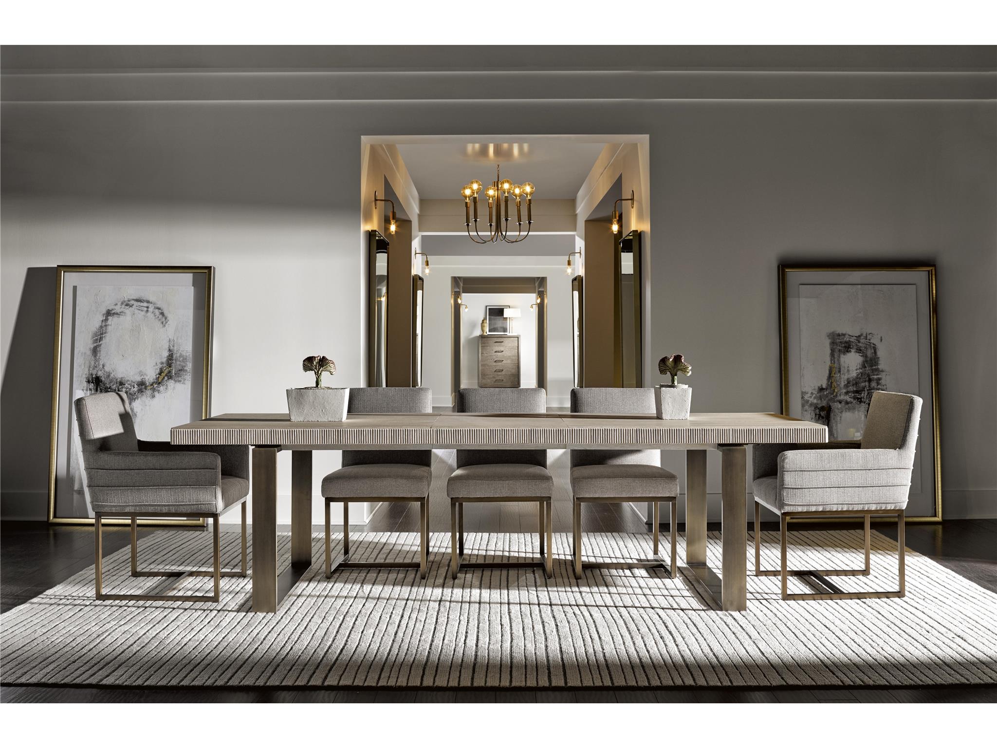 Modern Robards Rectangular Dining Table Universal Furniture