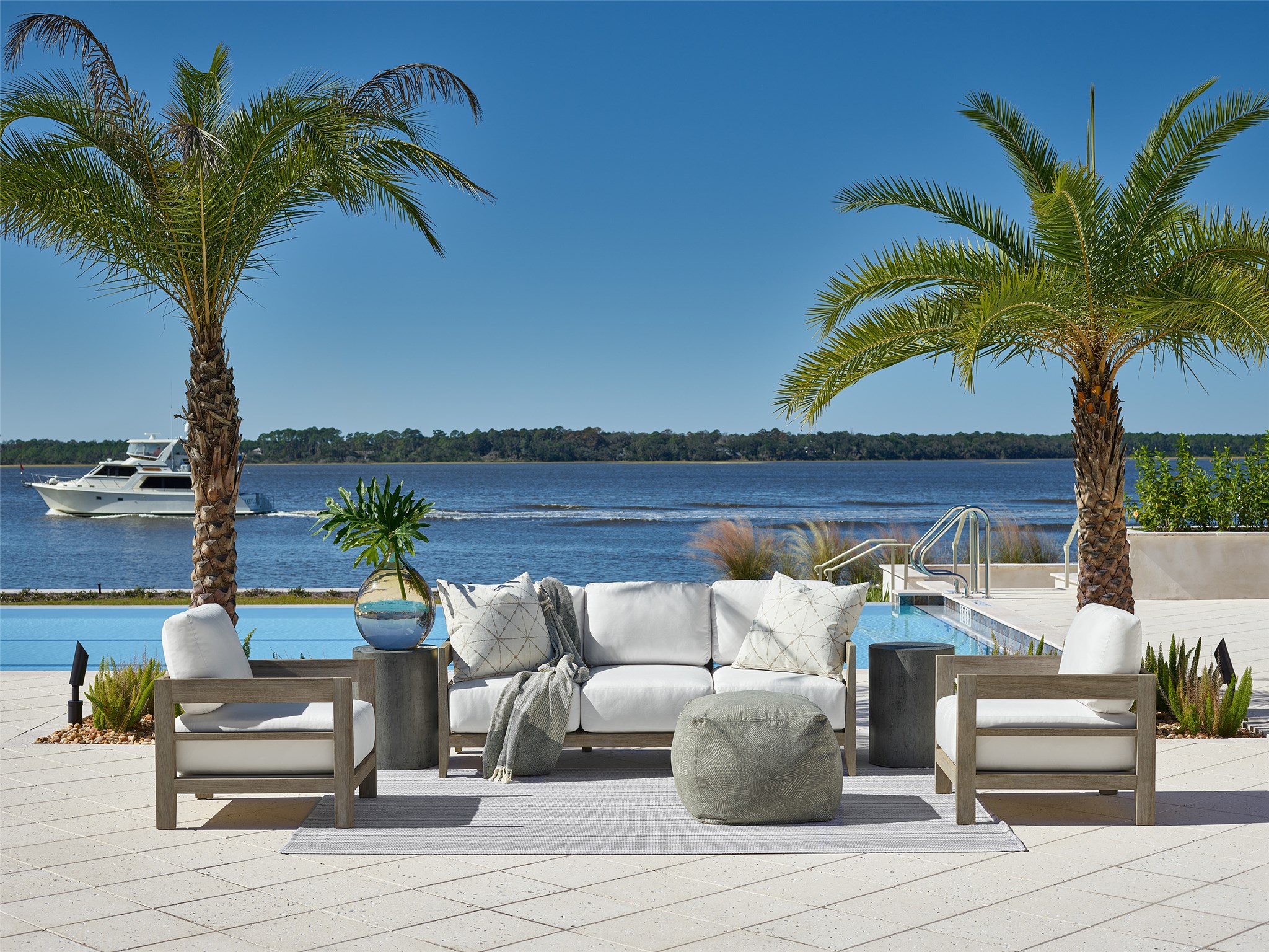 Furniture Living Outdoor Jolla Sofa La Coastal Universal |