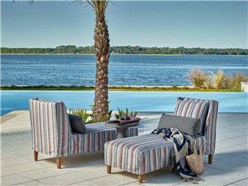 Thumbnail Garland Outdoor Slipcover Chaise - Special Order