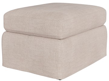 Thumbnail Hudson Slipcover Ottoman -Special Order