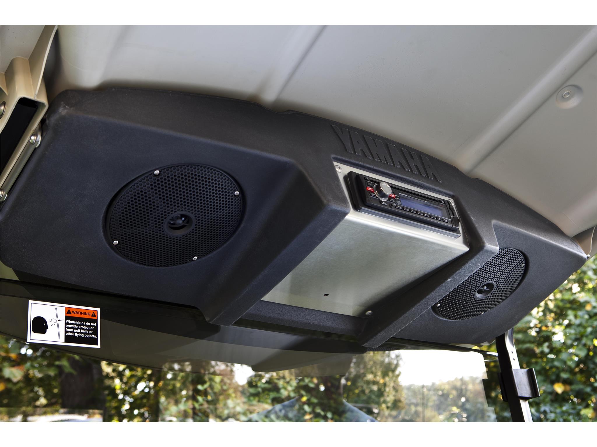 Bluetooth Overhead Roof Mount Yamaha Golf Cart Audio Console ...